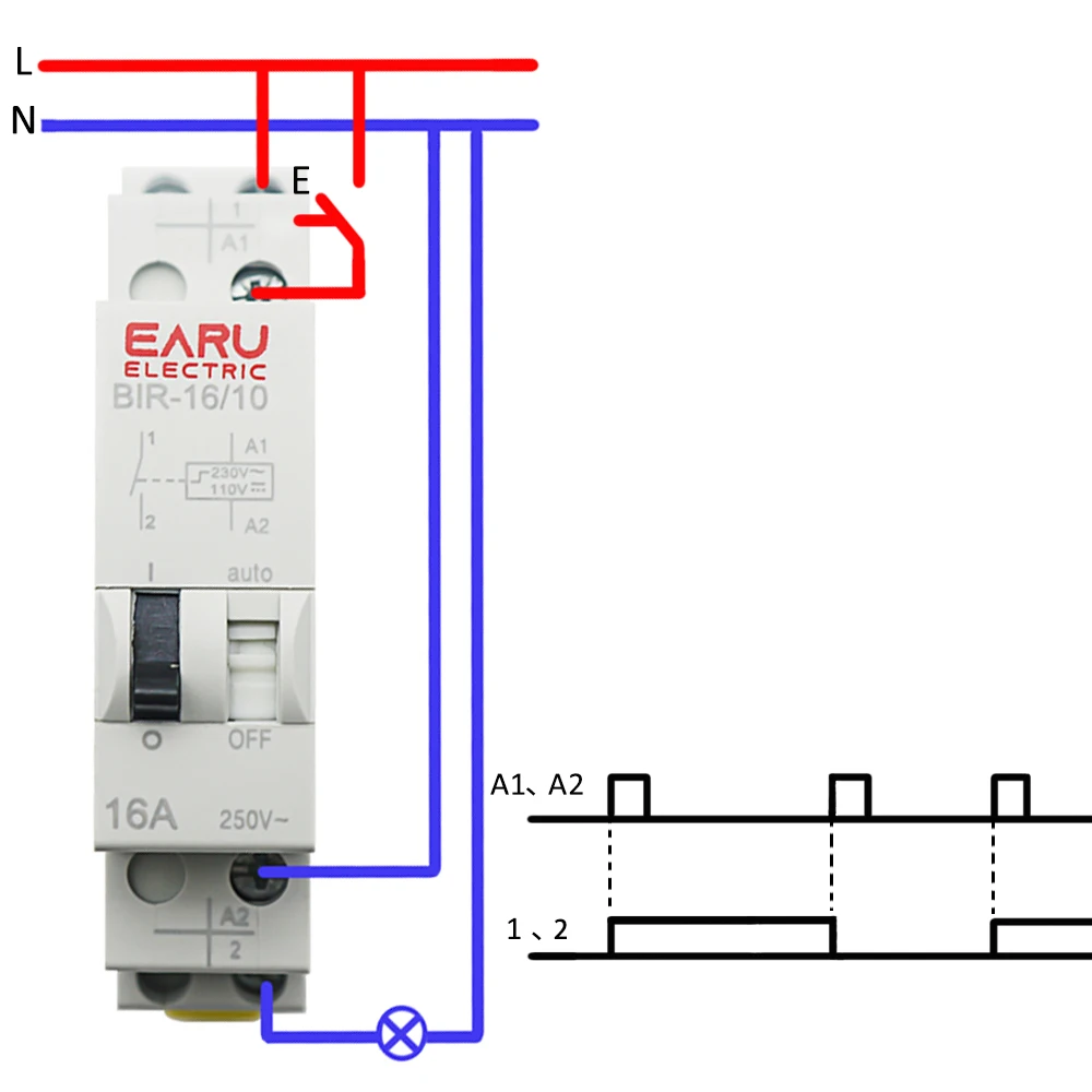 dual voltage impulse rele household electric pulse 03