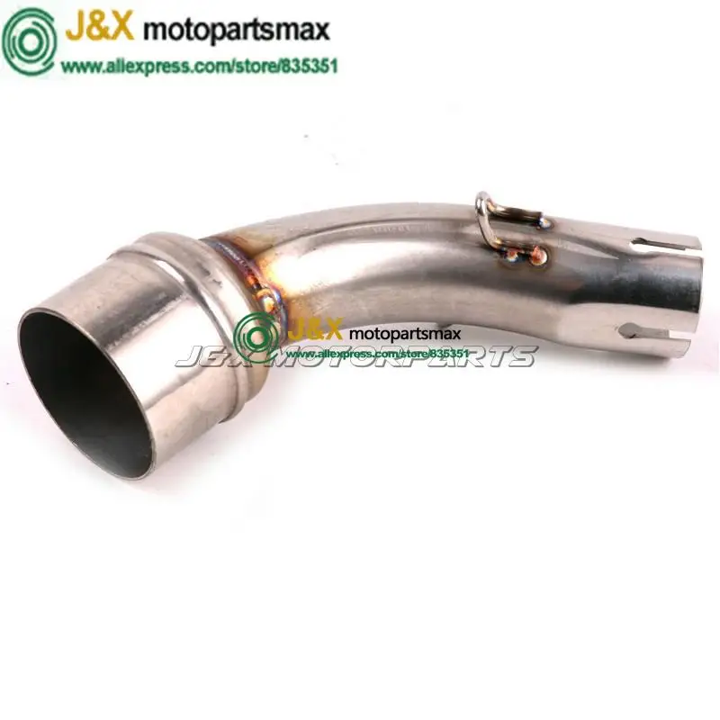 J& X Мотор-R3 YZF мотоцикл Выхлопная контактная средняя труба для YAMAHA R3 YZF R 3