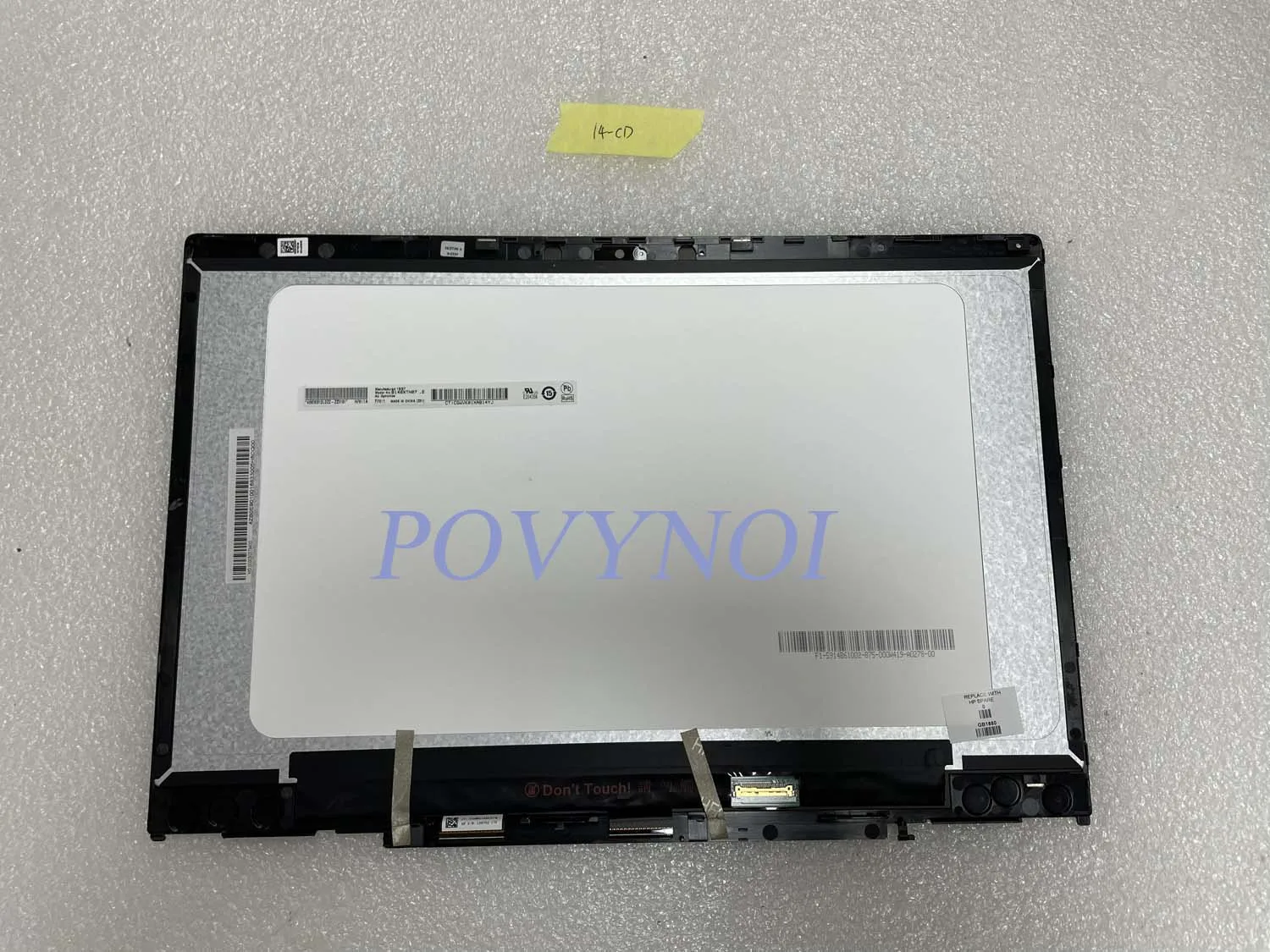 Сенсорный ЖК-экран в сборе для HP Pavilion X360 14-cd 14m-cd 14t-cd | Компьютеры и офис