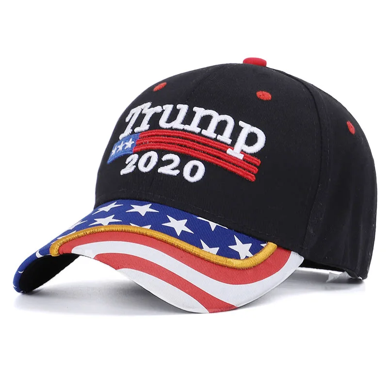 Make America Great Again вышитая шляпа унисекс хлопковая Регулируемая Кепка Дональд Трамп