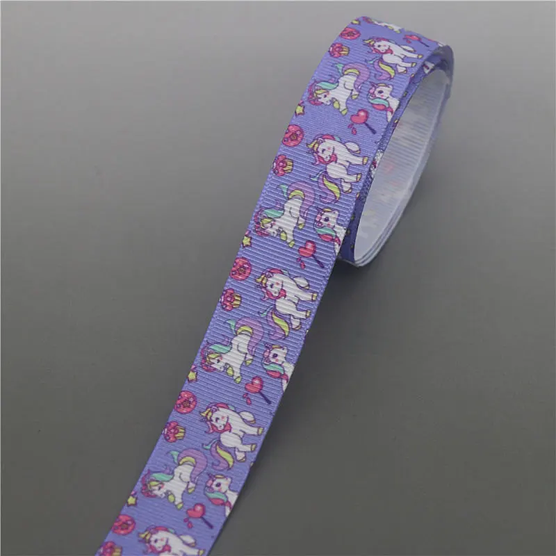 10269 DUWES 50 ярдов конский напечатанный Grosgrain ленточный аксессуар Hairbow головной убор украшение «сделай сам» оптом OEM D1145 - Цвет: 10269