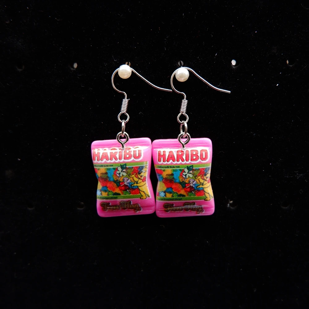 Drop Earrings Cute Candy Earrings drop earring candy costume trendy Style