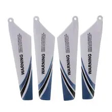 

Syma 4pcs spare blades for helicopter rotor rc S107, Blue