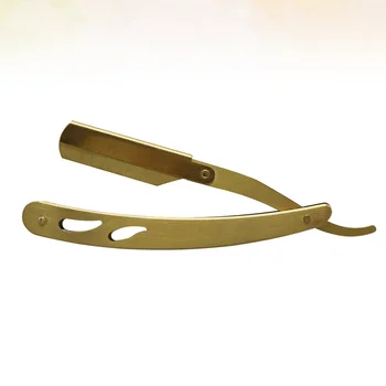 

Vintage Beard Shaver Practical Barber Razor Manual Hair Salon Shaver Eyebrow Razor Bracket (Without Cutting Tool)