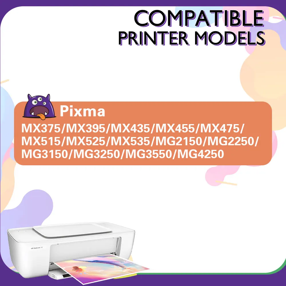 Cartucho de tinta para impresora Canon Pixma, PG-540XL PG 540 XL, MG2150,  MG2250, MG3650, MG3250, TS5150, MX375, MX435, MX515, MG3650S, PG540 -  AliExpress