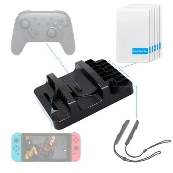 

Game Console Charging Stand Dock Station Cooler Bracket Stents USB3.0 2.0 Type-C HDMI TV Converter Fit for Nintend Switch NS
