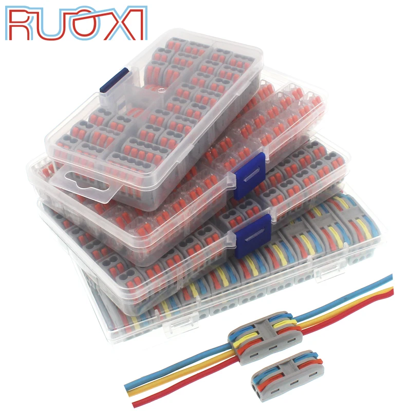 Разъем для провода 54 шт./кор. Универсальный Компактный терминал освещение разъем