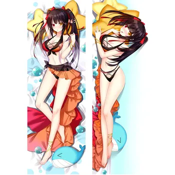 

Anime DATE A LIVE Yatogami Tokisaki Kurumi pillow Covers Dakimakura Case Sexy girl 3D Two-sided Bedding Hugging Body pillowcase