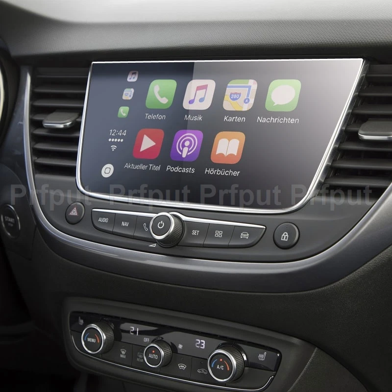 Per Opel Crossland X/Vauxhall Crossland X 2017-2021 Proteggi Schermo In Vetro Temperato Con Display Di Navigazione Per Auto