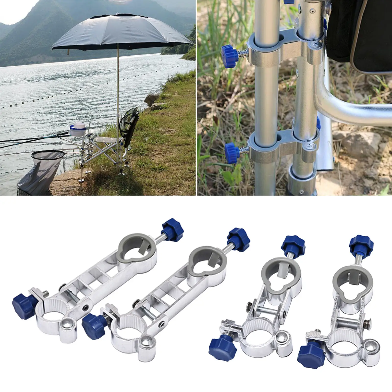Heavy Duty Fishing Chair Umbrella Stand Holder Bracket Universal Fishing  Tools Fishing Chair Bait Tray Support Holder Acces