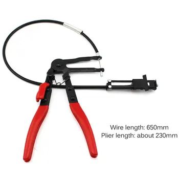 

Flexible Lock Hose Clip Clamp Plier Bundle Clamp Cable Wire Plier Car Auto Fuel Oil Water Pipe Install Repairing Tool