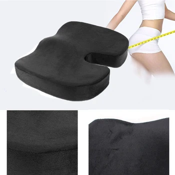 

Home Chair Memory Foam Orthoped Seat Pad Support Lumbar Cushion Pain Relief.