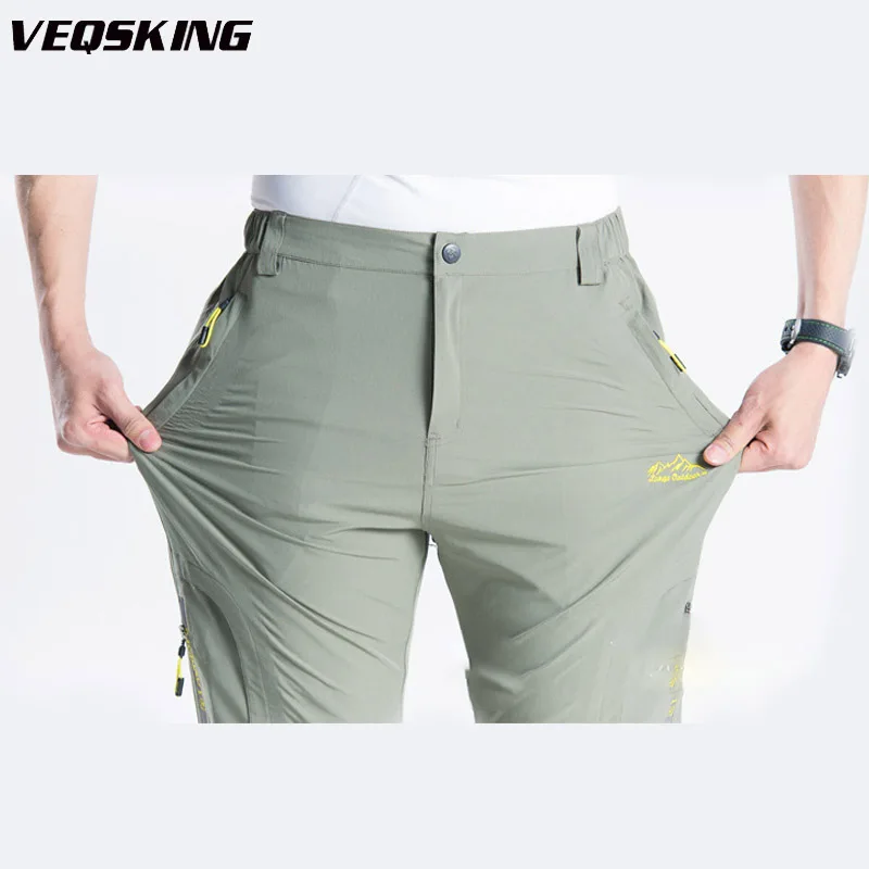 Летние быстросохнущие Походные штаны уличные эластичные водонепроницаемые