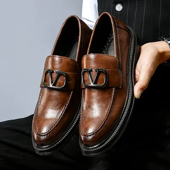 Kliss Men Pu Leather Shoes