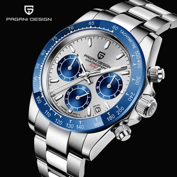 

PAGANI DESIGN Men Quartz Wristwatches Top Brand Luxury Automatic Watch Chronograph Japanese VK63 Sport Men Watches reloj hombre