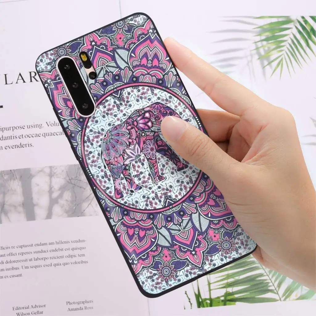 Webbedepp индийский животный слон Тотем чехол для Huawei P8 P9 P10 P20 P30 Lite Pro P Smart Z 2019
