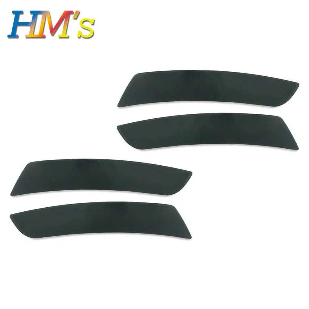 Black Lens 4pcs Передние и задние светодиодные, боковые, габаритные фонари для Chevrolet Camaro сбоку Габаритные фары для Chevy Camaro - Испускаемый цвет: Black Lens 4pcs