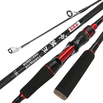 

Fishing rod Plug-in rod1.8 m 2.1 m 2.4 m light mine OEM hard tuning lure rod carbon casting spinning MLMH fishing pole