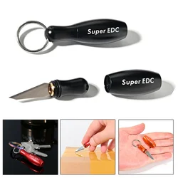 Portable Capsule Knives  Keychain Tools Cutting Tool Stainless Steel Multi-function EDC Portable Mini Tool Key Ring Pendant Tool