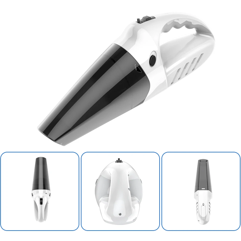 Portable Cleaning Accessories Wet And Dry Dust Collector Cordless Strong Suction Vacuum Cleaner Car Home Handheld Wireless