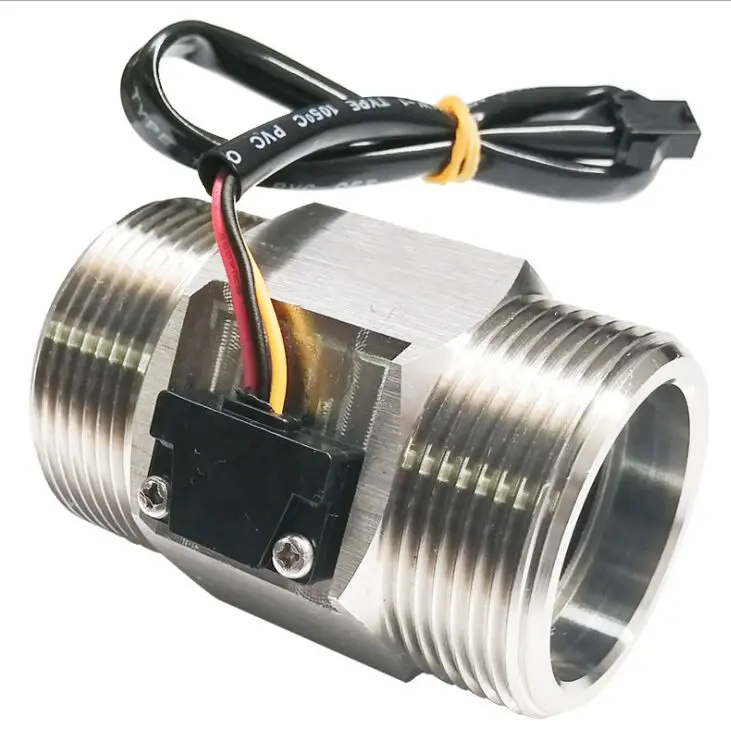 2019 جديد S304 1.5 "DN40 2 ~ 150L/دقيقة قاعة المياه التوربينات تدفق الاستشعار صناعة متر|عدادات التدفق| - AliExpress