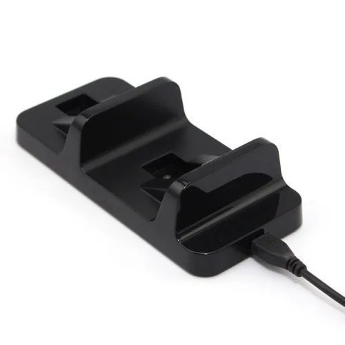 Док-станция для зарядки с двумя usb-разъемами для зарядки для контроллера Playstation 4
