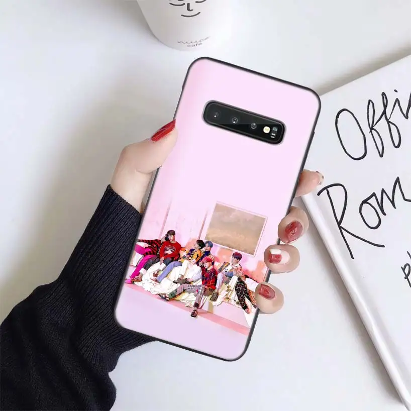 Jungkook Kpop Черный чехол для samsung Galaxy A50 A70 A50S A10S A20S A10 A20E A30 A40 M40 M30S A80 мягкий чехол для телефона - Цвет: BS019-8
