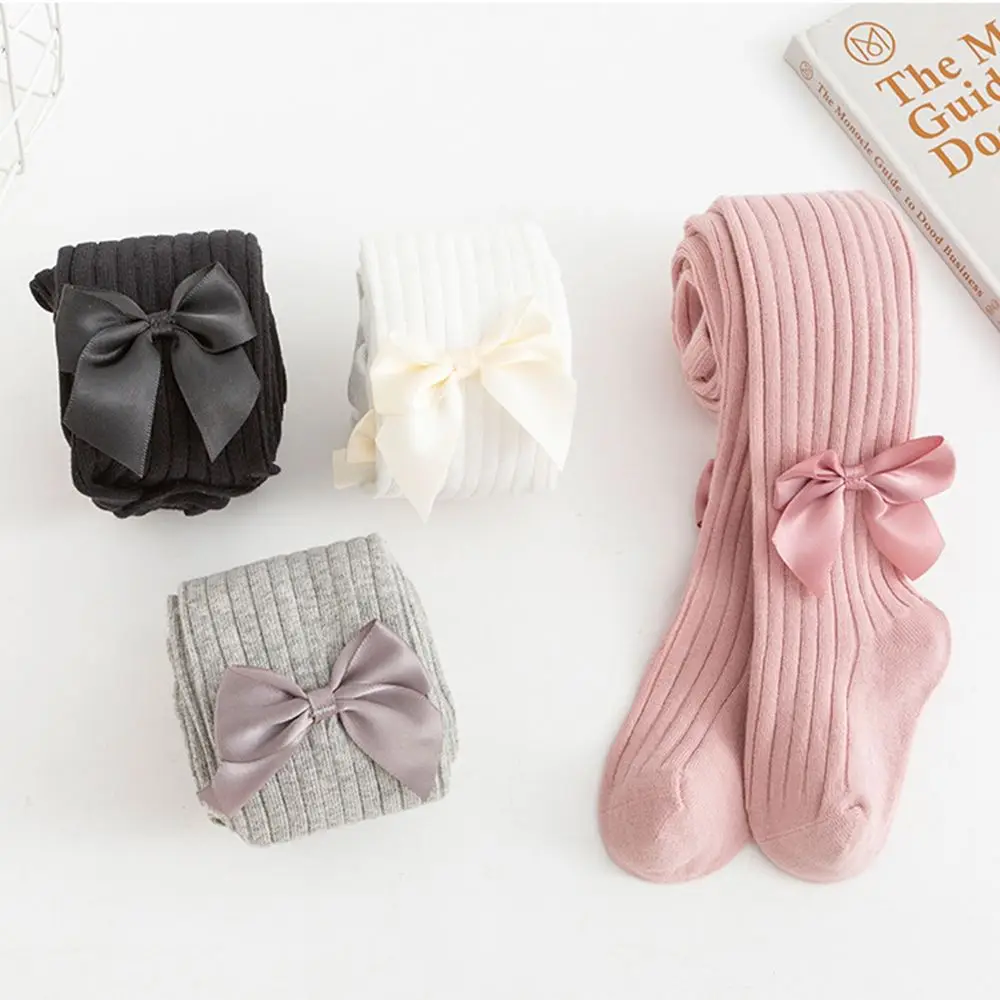 Kids Pantyhose Spring/Autumn Cotton Baby Girl 0-6Yrs Knitted Soft Infant Clothing