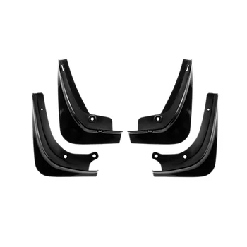 

Front and Rear Fender Cover Mud Flaps for Tesla Model 3 Splash Guards Mud Flap Fender Mudguards Pack Of 4 (Painted Gloss Black)