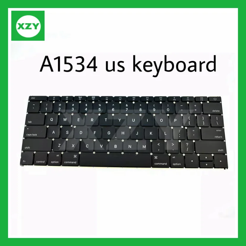 Клавиатура A1534 для ноутбука Macbook Retina 12 дюймов 2015 года MF855 MF865 | Компьютеры и офис