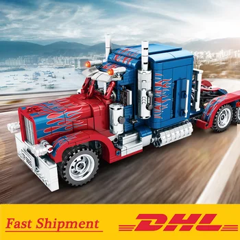 

Truck 379 Peterbilt Truck compatible Lepinblocks Technic MOC-24330 building blocks toys for Children Birthday