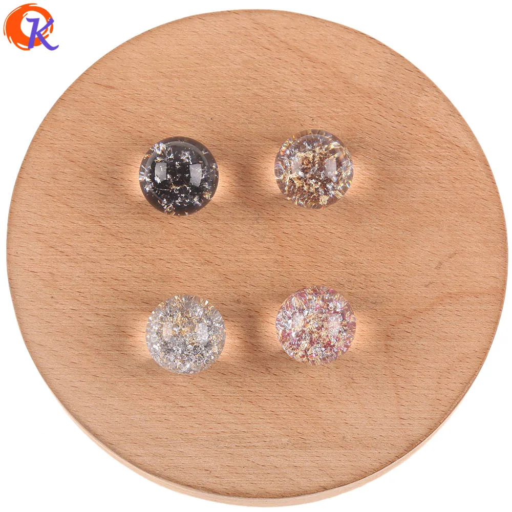 

Cordial Design Resin Beads/Jewelry Accessories/DIY/Glitter Powder In Beads/Hand Made/Earrings Making/Jewelry Findings Component