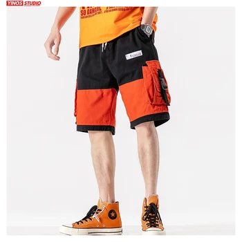 

Dropshipping 2020 Men Summer Japan Casual Shorts Men Harajuku Loose Streetwear Sweatpants Male Oversize Clothing Shorts Bottoms