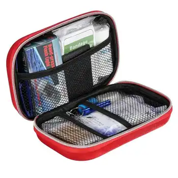

Clearance Portable Home Outdoor First Aid Kit Emergency Medical Rescue Bag Treatment Case Set Travel Car