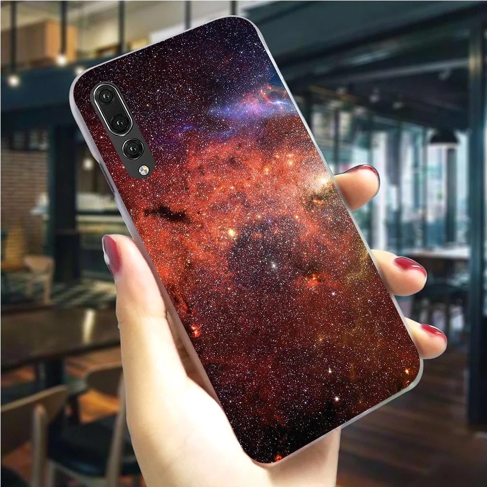 Чехол для телефона huawei P20 Lite Star Space Cover P9 Lite Mini/ P10 20 30 Lite Pro P Smart Z mate 10 20 Lite