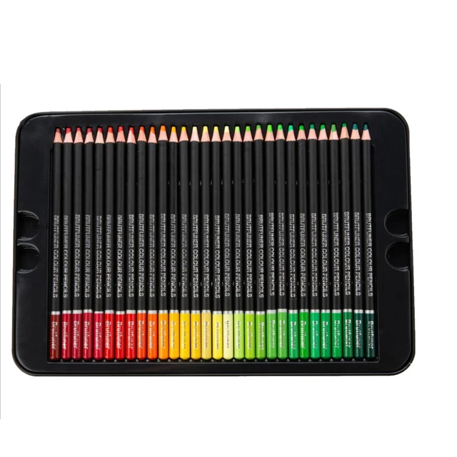 Colored Pencils Professional Set of 180 Colors, Soft WaxBased Cores