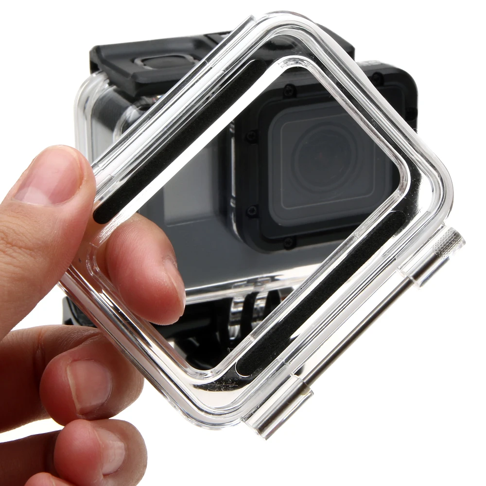 45 м подводный водонепроницаемый чехол для GoPro Hero 6 5 7 Черный Защитный чехол для дайвинга крепление корпуса для Go Pro 6 5 7 аксессуар