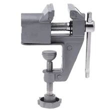 Mini Vice Clamp Building Screw Suction Aluminium Alloy Fixed Table Vise Tool