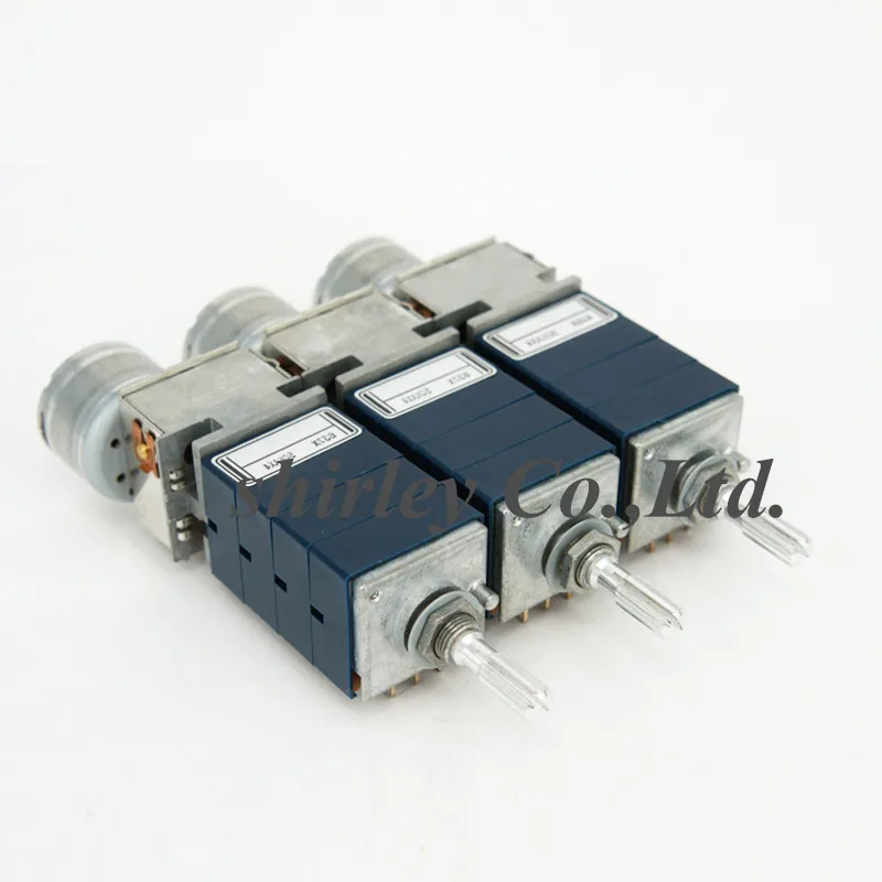 Controle de Som de Volume Remoto para o Tubo do Vintage Duplo Estéreo Alpes Rk27 Interruptor Motorizado Potenciômetro Amp Áudio 2*10 k 2*50 2*100