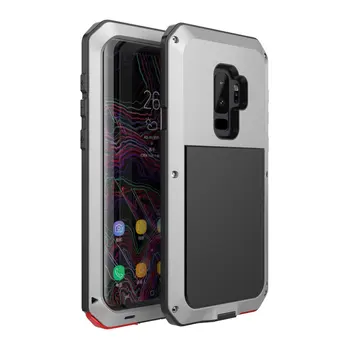 

Shockproof Design Metal Mobile Phone Back Case Portable Size Protective Case Suitable for Samsung Galaxy S9