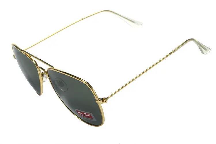 Авиатор RayBan RB3026 открытый glassate Мужчины Женщины Классический ретро заклепки поляризованные солнцезащитные очки RayBan