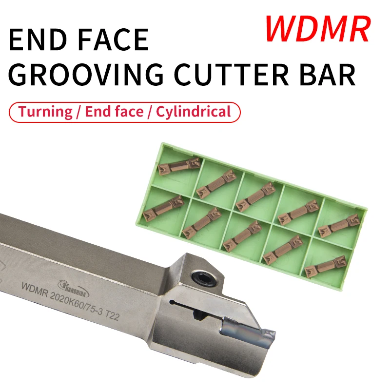 Iscar 페이스 그루빙 공구 홀더, CNC 가공 터닝 공구, WDMR2020K48-60-3T12 WDMR2525M140-250-5T22, 1 개