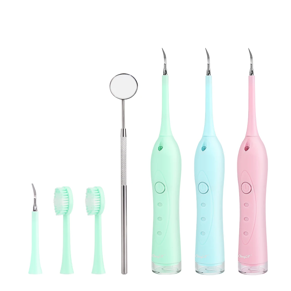 

Calculus Remover Teeth Whitening Cleaning Dental Tartar Scraper Tooth Polisher Stain Eraser High Frequency Vibration whitening