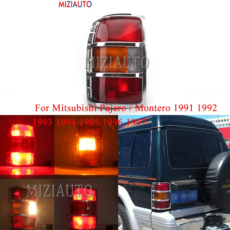 Для Mitsubishi Pajero Montero 1991 1992 1993 1994 1995 1996 1997 задний фонарь указателя поворота, задних сигнальных огней, предупреждающий сигнал поворота Стоп-сигнал