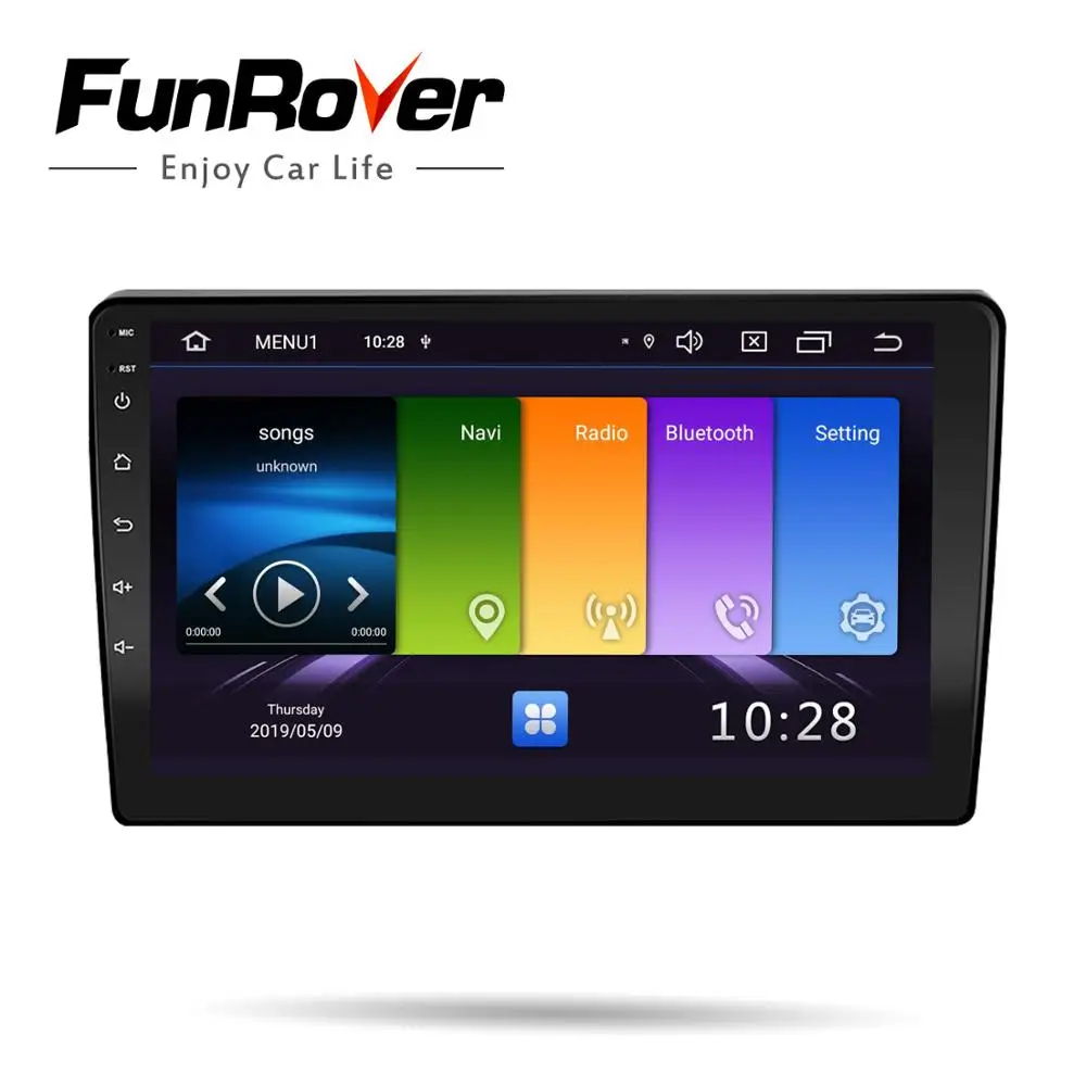 Funrover Android 9,0 LADA BA3 Granta Sport 2din автомобильный Радио мультимедийный плеер авторадио навигация gps 2.5D ips dvd dsp rds 2G+ 32G