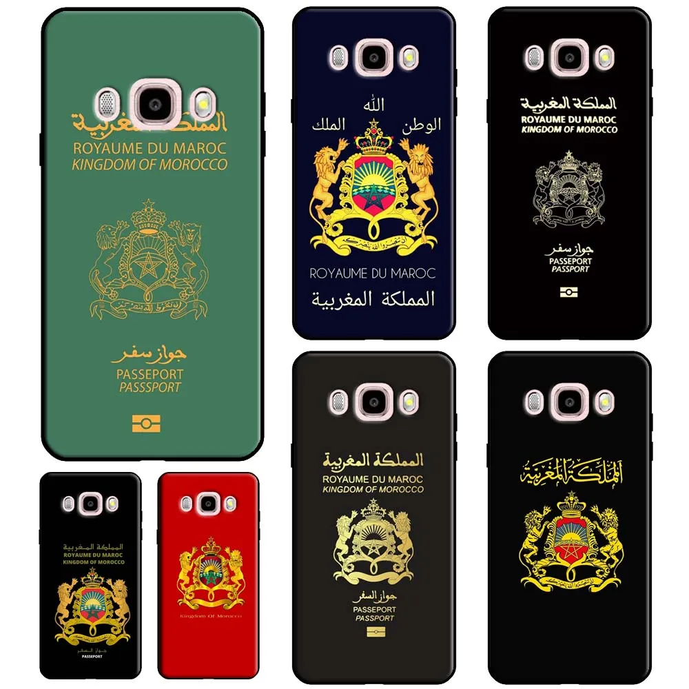 Чехол с флагом Марокко гербом для Samsung Galaxy J5 J7 J1 J3 2016 A5 A3 2017 J4 J6 J8 A7 A9 A6 A8 Plus 2018 чехол |
