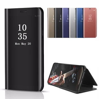 

Flip Mirror Phone Case For Samsung Galaxy A71 A51 S10 S10e Note 8 9 10 Plus S9 S8 A50 A70 A10 A20 A30 A40 A60 A80 S7 Edge Cover