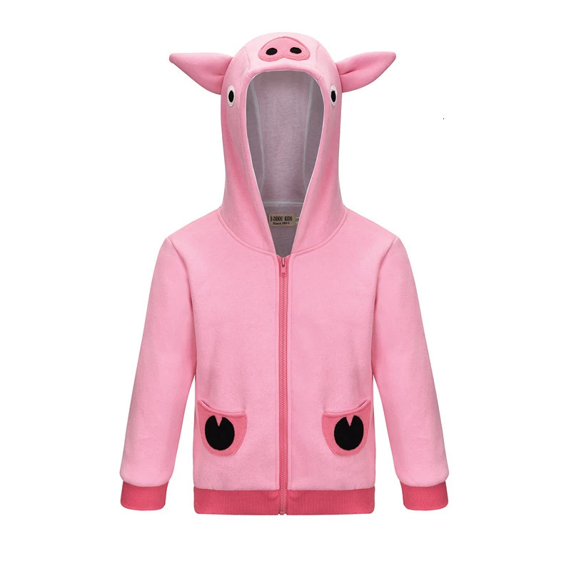 Pig hoodie with ears Clearance