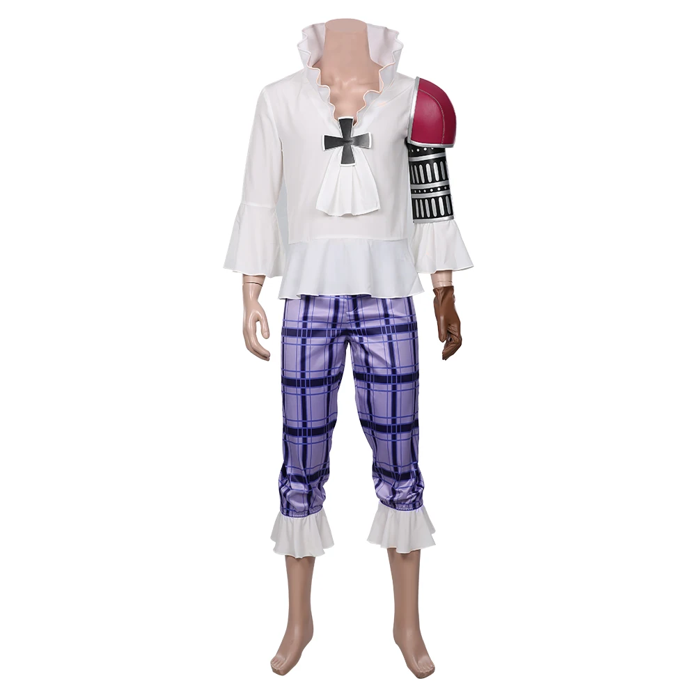 Anime One Piece Basil Hawkins Cosplay Costume