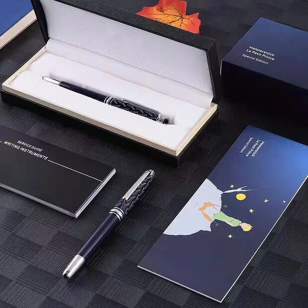 

2022 wakaka luxury monte MB Series Pilot Wakaka Brown Resin Metal 14k Fountain Pen blanc Ink Blue Pen